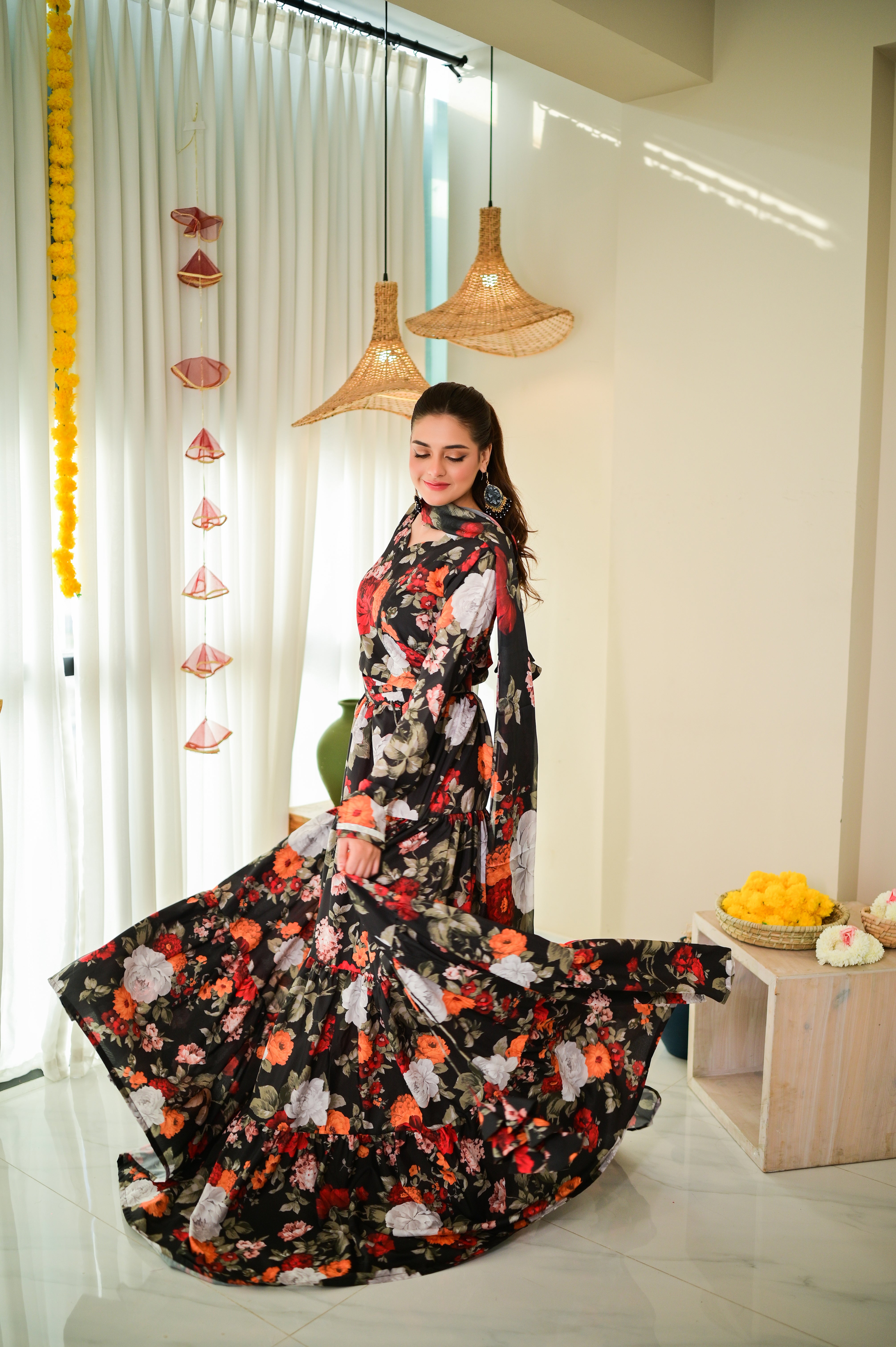 Black Lehenga Choli