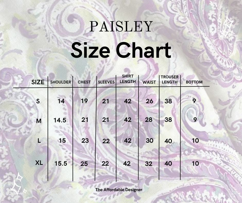 Paisley separate