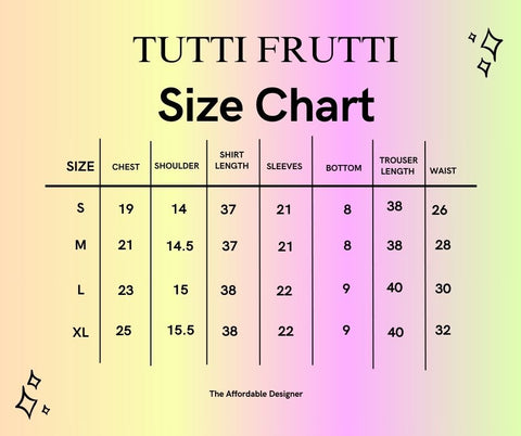 Tutti Frutti Separate